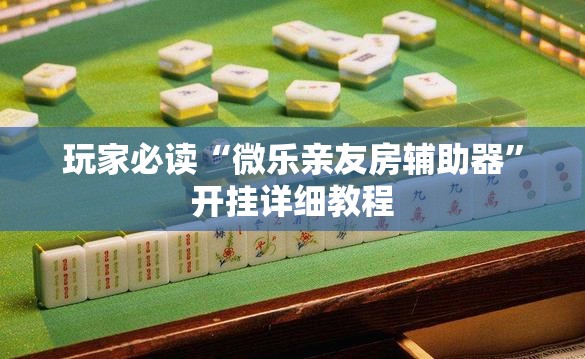 玩家必读“微乐亲友房辅助器	”开挂详细教程